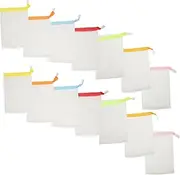 ASAKKURA 20pcs Net Soap Soap Saver Bag for Foaming Material Practical Bathroom Random Color