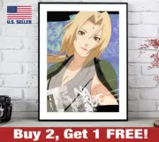 Naruto Tsunade Poster 18" x 24" Print Anime Wall Art Shippuden 3