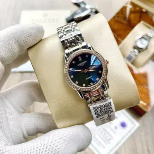 直購#浪琴-Longines 索伊米亞女士腕表 進口石英機芯手錶 鋼帶手錶 高品質 女士商務腕錶 浪琴 水鬼