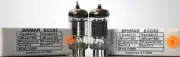12AX7 ECC83 CV4004 Brimar Clear Glass Made in England Amplitrex Tested 2 Pcs (Co