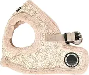 [Puppia] Dog Harness for Small and Medium Dogs - Hepatica Harness B - Adjustable und Comfortable, Beige