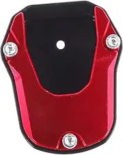 Zerodeko Aluminum Alloy Motorcycle Kickstand Plate Universal Stabilizer Rest Pad for Motorcycles