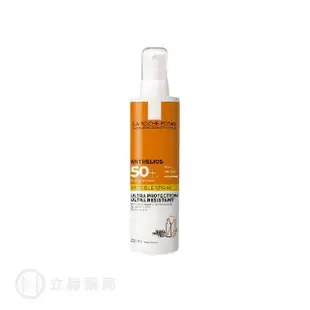 理膚寶水 LA ROCHE-POSAY 安得利清爽夏卡防曬噴液 SPF50+ 200 mL 實體簽約門市【立赫藥局】