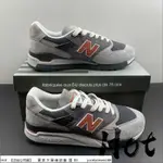 【HOT】 NEW BALANCE 998 灰橙 紐巴倫 麂皮 休閒 運動 慢跑鞋 M998GGO