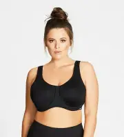 CITY CHIC 16D 16 S NWT RRP $69.95 SMOOTH & CHIC UNDERWIRE SPORTS BRA