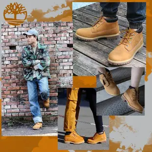 【商城正品】 Timberland 踢不爛 天伯倫 黃靴 登山鞋 工作鞋 戶外鞋 露營 登山 溯溪 中筒 防水