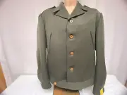 eto42 WW2 US Army Officers ETO OD Jacket size 42 U1A