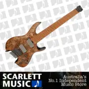 Ibanez QX527PB 7 String Electric Guitar w' Bag Antique Natural Stain