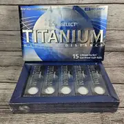 Tour Select Titanium Golf Balls, Maximum Distance 15 Pack - New - Sealed