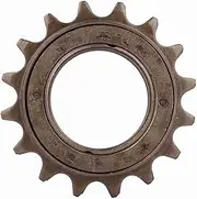 cardyven Bicycle Freewheel, 16 Teeth Bicycle Cassette Freewheel Bicycle Speed Cassette Metal Lightweight Sprocket with High Internal Thread One Speed 16T Bicycle Replacement Accessories