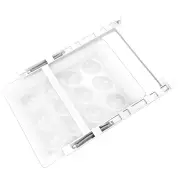 Refrigerator Egg Drawer Transparent Refrigerated Egg Storage Box Stackable show