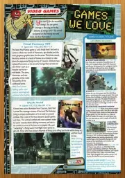 2009 Final Fantasy XIII 13/Dark Void Xbox 360 PS3 Print Ad/Poster Video Game Art