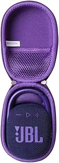 Hard Travel Case for JBL Clip 5- Portable Mini Bluetooth Speaker (Purple)
