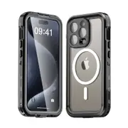 Redpepper Case Life Cover Waterproof Dust Shockproof Case MagSafe Magnetic- For Apple iPhone 15 Pro