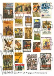 Matho Models 35003 WWI US Propaganda Posters - 1:35 scale