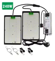 LED Grow Light 120W 240W LM301H Full Spectrum Hydroponic Growing Lamp for Plant Growth Lighting Veg Flowers Greenhouse 240W