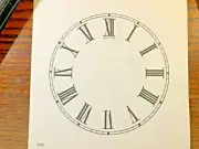 5 INCH WELCH PAPER CLOCK REPLACEMENT DIAL (Lot 167)