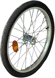Pegciuho Red By Bike Spare Wheel Large Traction Bike, 16 inch