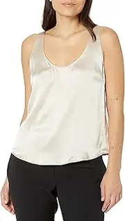 [Velvet by Graham & Spencer] Velvet by Jenny Graham Women's Nolita Silk Charmeuse Sleeveless Top