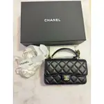 全新 24A CHANEL MINI CF17 HANDLE包