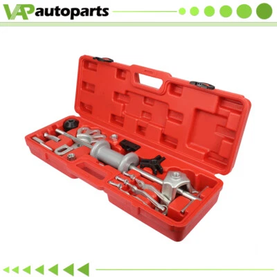 USA Slide Hammer Dent Puller Tool Kit Wrench Adapter Axle Bearing Hub Auto Set