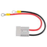Narva 200mm Heavy-Duty 8mm Ring Terminals to Battery Connector