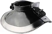 [MEDIEVAL CRAFT] Kaspar Blackened Gorget Medieval Knight Neck Guard Torso Armour, Medium, Black