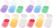 BESPORTBLE 12 Boxes Sheets Box Soap Travel Supplies Travel Accessories Fragrance