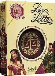 Z-Man Games Love Letter Card Game (2025 Refresh) - Deduction & Player Elimination Strategy Game for Kids & Adults, Ages 10+, 2-6 Players, 20 Minute Playtime, Made