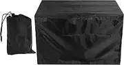 Gsycle Dog Kennel Cover, 210D Oxford Cloth Universal Dog Cage Furniture Dog Crate Cover Dog Crate Bumper Pet Kennel Cover Fit for Dog Crate Indoor Outdoor (L:42inches)