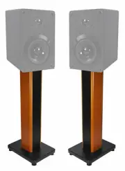 Pair 28" 2-Tone Speaker Stands For Cerwin-Vega XLS-6 Bookshelf Speakers