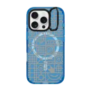 iPhone 16 Pro Impact Ring Stand Case MagSafe Compatible FRAME GRAY
