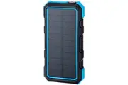 Maxxlee 20000mAh Qi Wireless Charger Solar Power Bank Blue