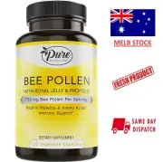 BEE POLLEN, ROYAL JELLY & PROPOLIS - Immune Support, HIGHLY CONCENTRATED