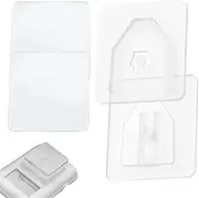 Transponder Holder for Car,Adhesive Toll Pass Windshield Mount Toll Pass Holder | Portable EZ Pass Transponder Device Holder Sunscreen EZ Pass Holder for
