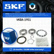 Wheel Bearing Kit fits VW TARO 2.2 Front 89 to 94 4Y SKF VOLKSWAGEN Quality New