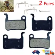 2 Pairs Cycling Bicycle Resin Semi Metallic Disc Brake Pads for SHIMANO XTR