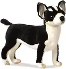 Hansa Chihuahua27 Plush Black/White BH6367 From Japan