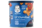 Gerber, Lil' Crunchies, 8+ Months, Garden Tomato, 42 g