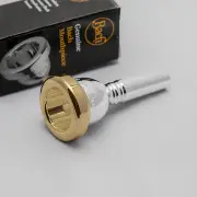 Genuine Bach 17D Gold Rim & Cup Trombone Mouthpiece, #402 Backbore, .230" Throat