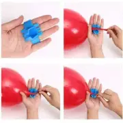 Easy To Use Knot Tying Tool For Latex Balloons Supplies J8E2 Balloon arch D1R5