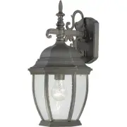 Thomas Lighting SL922963 Covington Outdoor Wall Light Painted Bronze with Clear