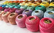 20 Pieces Crochet Yarn Cotton Beads Crochet Thread for Projects Blankets Gloves 10 Grams Each