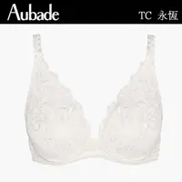 在飛比找momo購物網優惠-【Aubade】永恆水滴無襯內衣-TC(白)