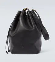 [Miu Miu] Miu Miu Logo leather bucket bag