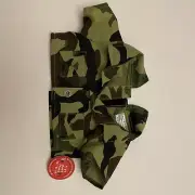 BABW Build A Bear Green Camo Shirt Fits Bears 10”-24” NWT