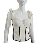 Bye Bambi Princess Corset Cream Brown Size 8