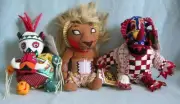 3 Disney The Lion King The Broadway Musical Bean Bags-Simba,Trickster#2 & #3 NWT