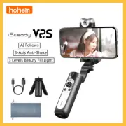 Hohem iSteady V2s AI 3-Axis Gimbal Stabilizer Selfie Stick for Smartphone iPhone