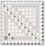 Creative Grids LEFT Handed Quilt Ruler 12.5 inch Square CGR12LEFT